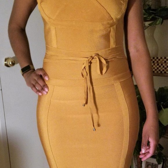 Spaghetti Strap Bandage Dress - Picture 4 of 5